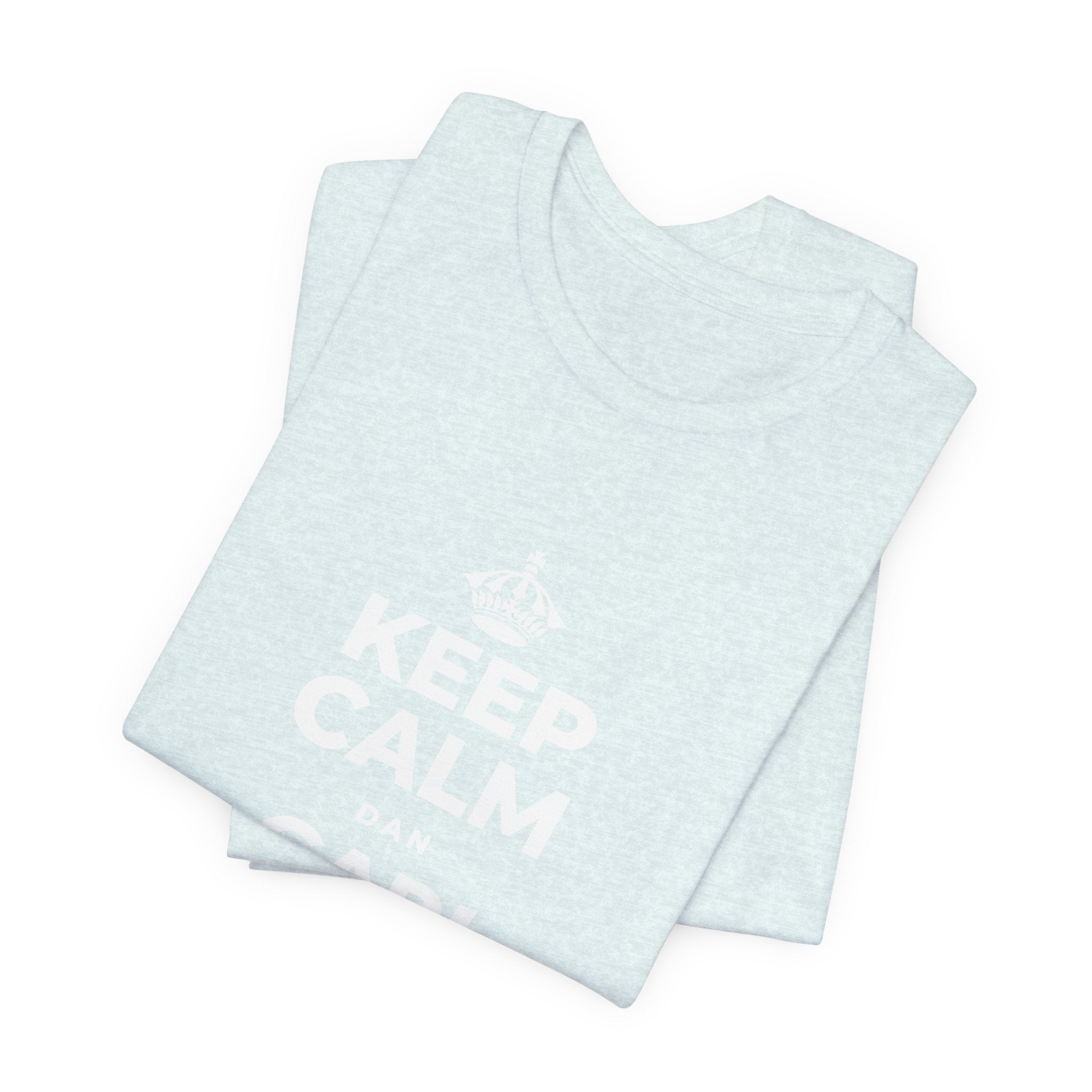 KEEP CALM DAN CARI HANGAT DI HAL KECIL T-Shirt (Soft Cream–Heather Mauve)