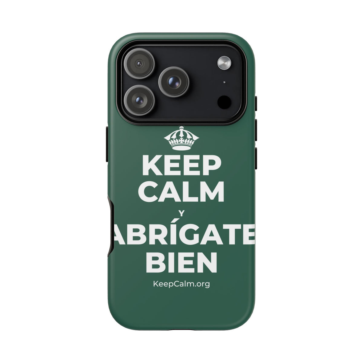 KEEP CALM Y ABRÍGATE BIEN Phone Case