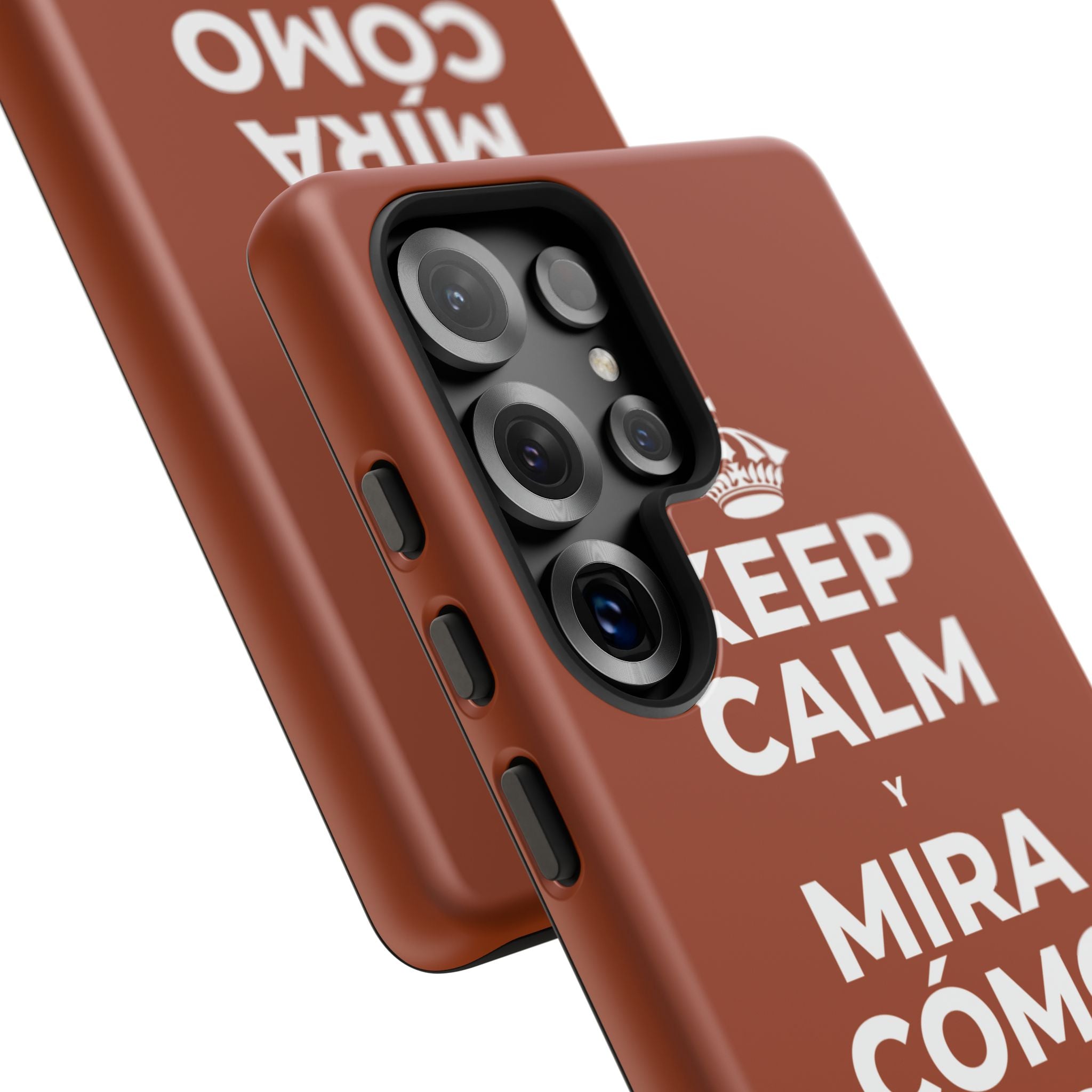 KEEP CALM Y MIRA CÓMO CAMBIAN LAS HOJAS Phone Case