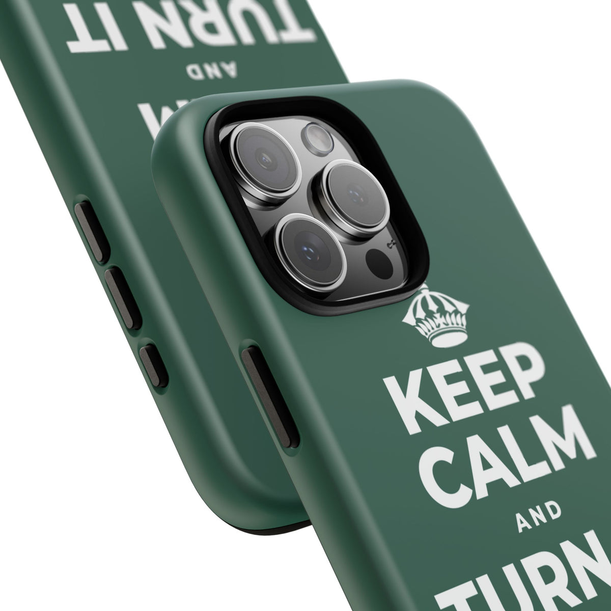KEEP CALM AND TURN IT ALL THE WAY UP Phone Case