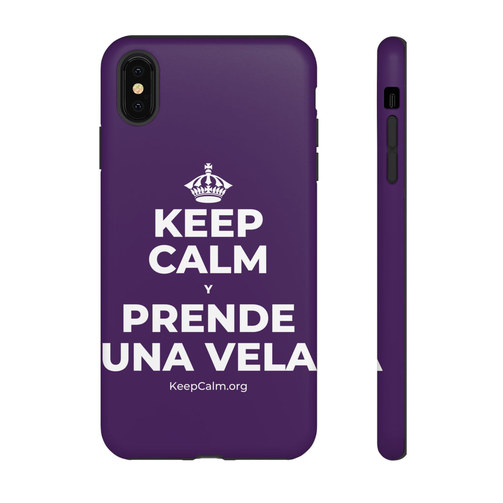 KEEP CALM Y PRENDE UNA VELA Phone Case