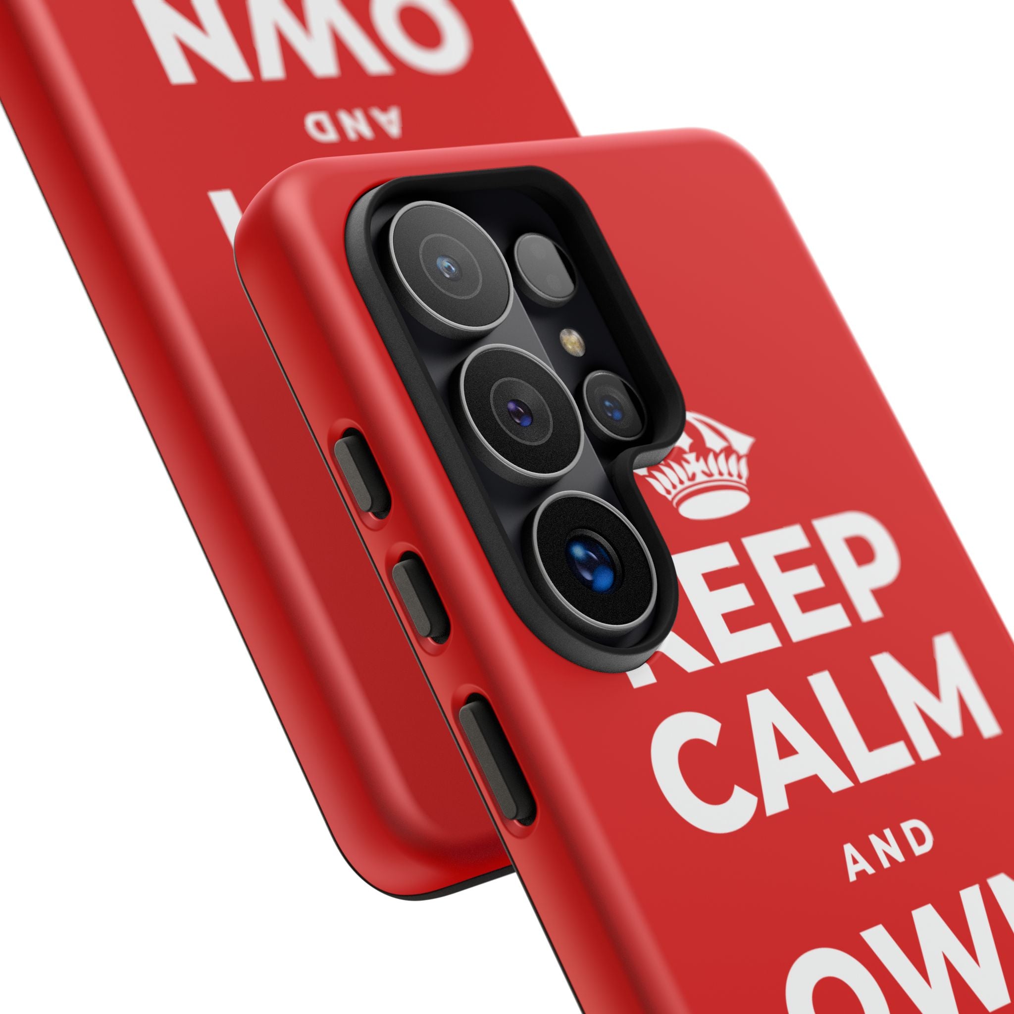 KEEP CALM AND OWN THE WIN Phone Case