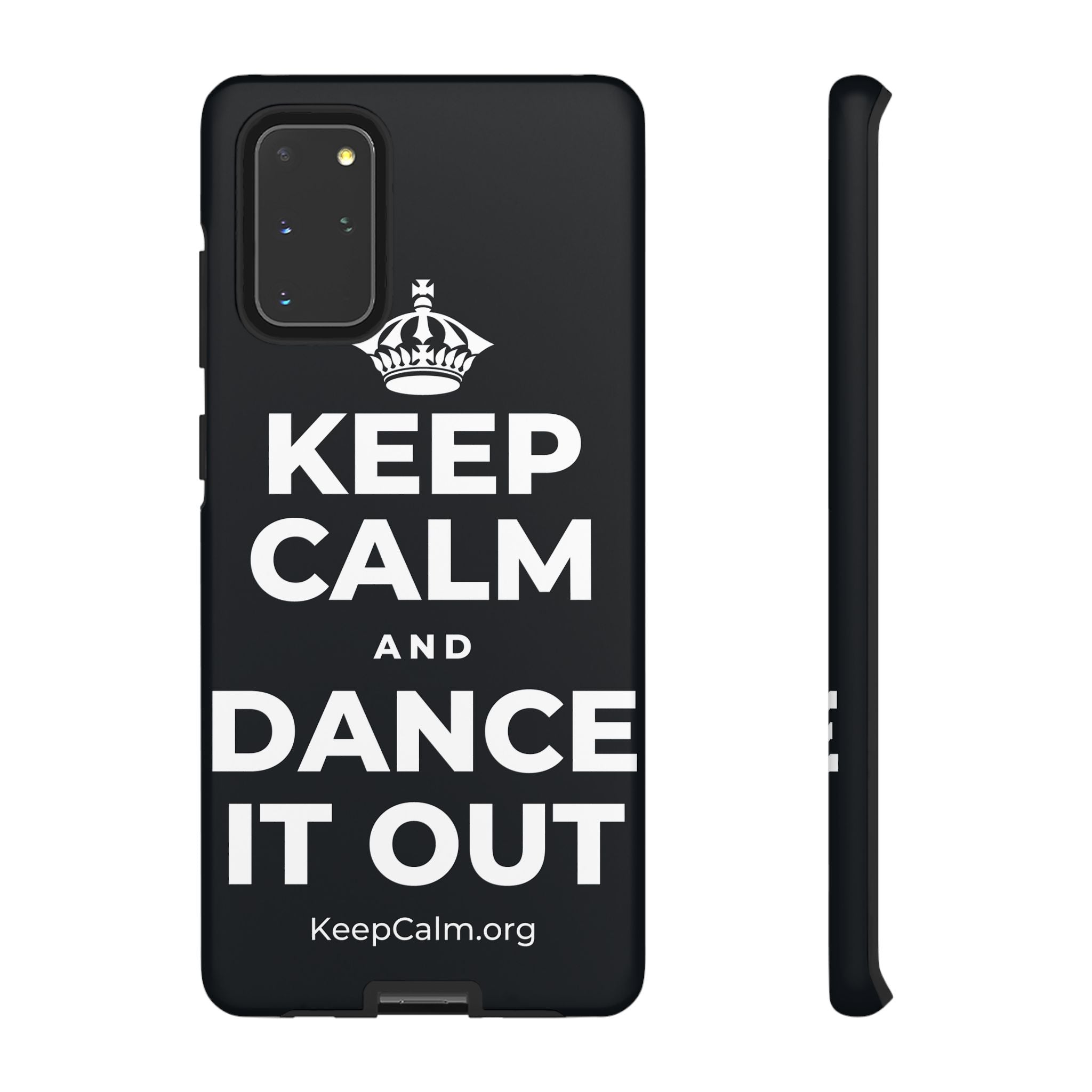 KEEP CALM AND DANCE IT OUT Phone Case (Dark)
