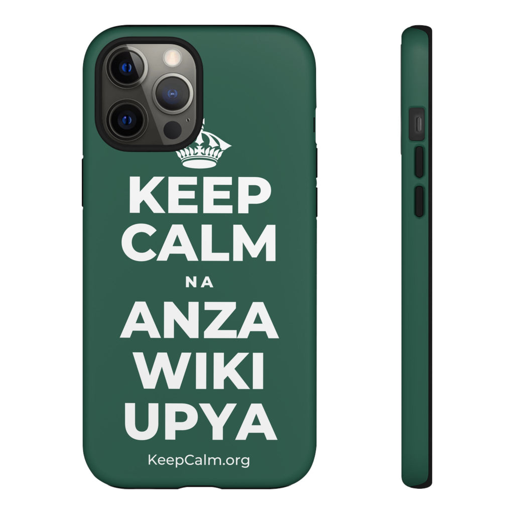 KEEP CALM NA ANZA WIKI UPYA Phone Case