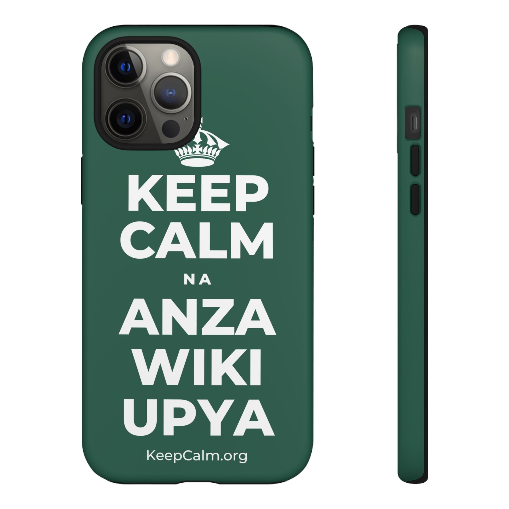 KEEP CALM NA ANZA WIKI UPYA Phone Case