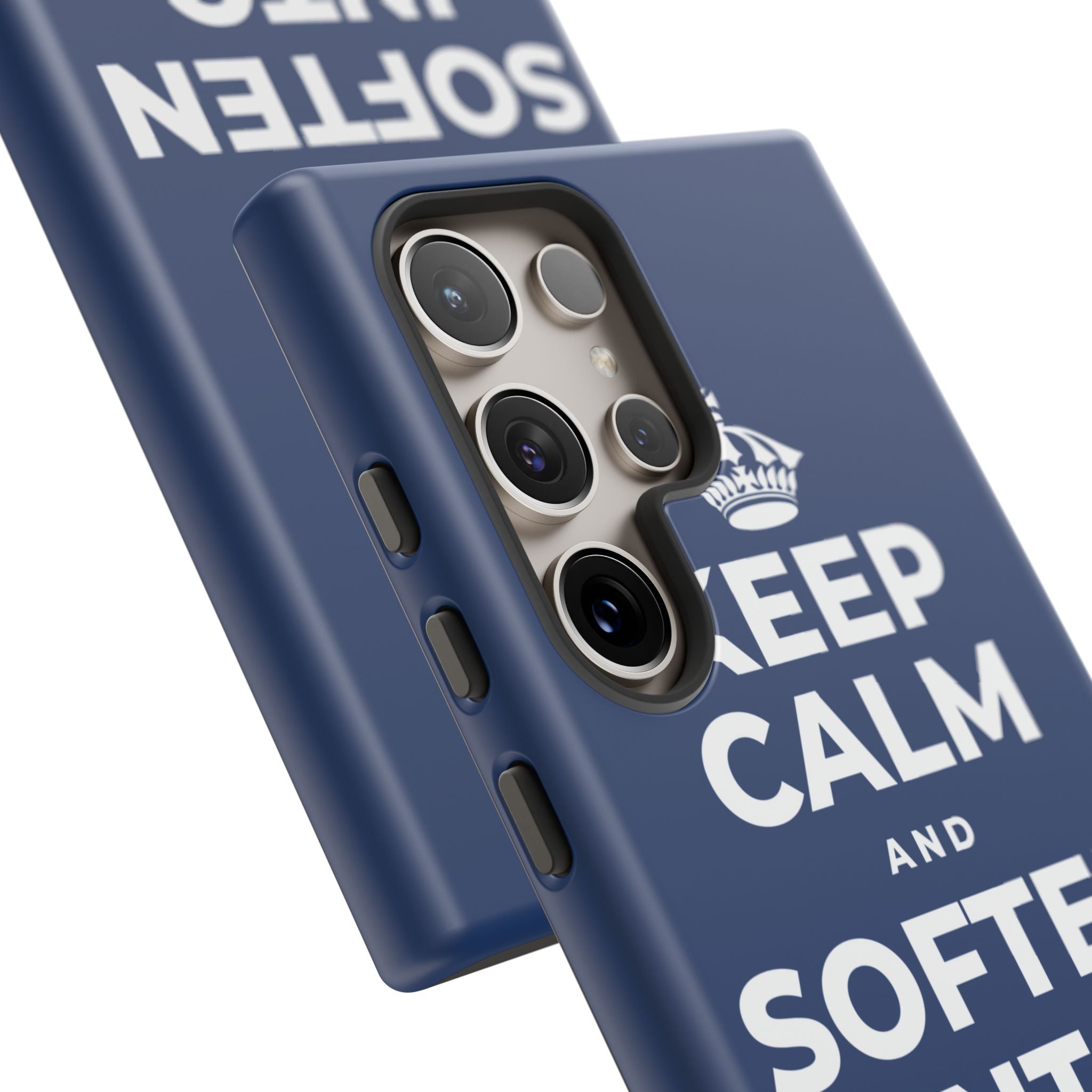 KEEP CALM AND SOFTEN INTO THE PILLOW Phone Case