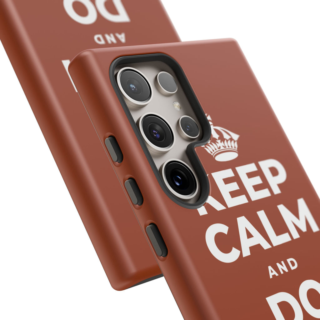 KEEP CALM AND DO LESS, GENTLY Phone Case