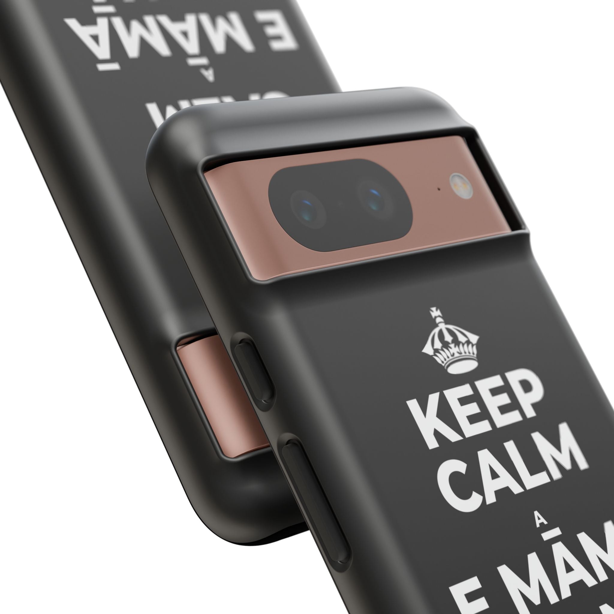 KEEP CALM A E MĀMĀ MA NĀ PAHUHOPU Phone Case