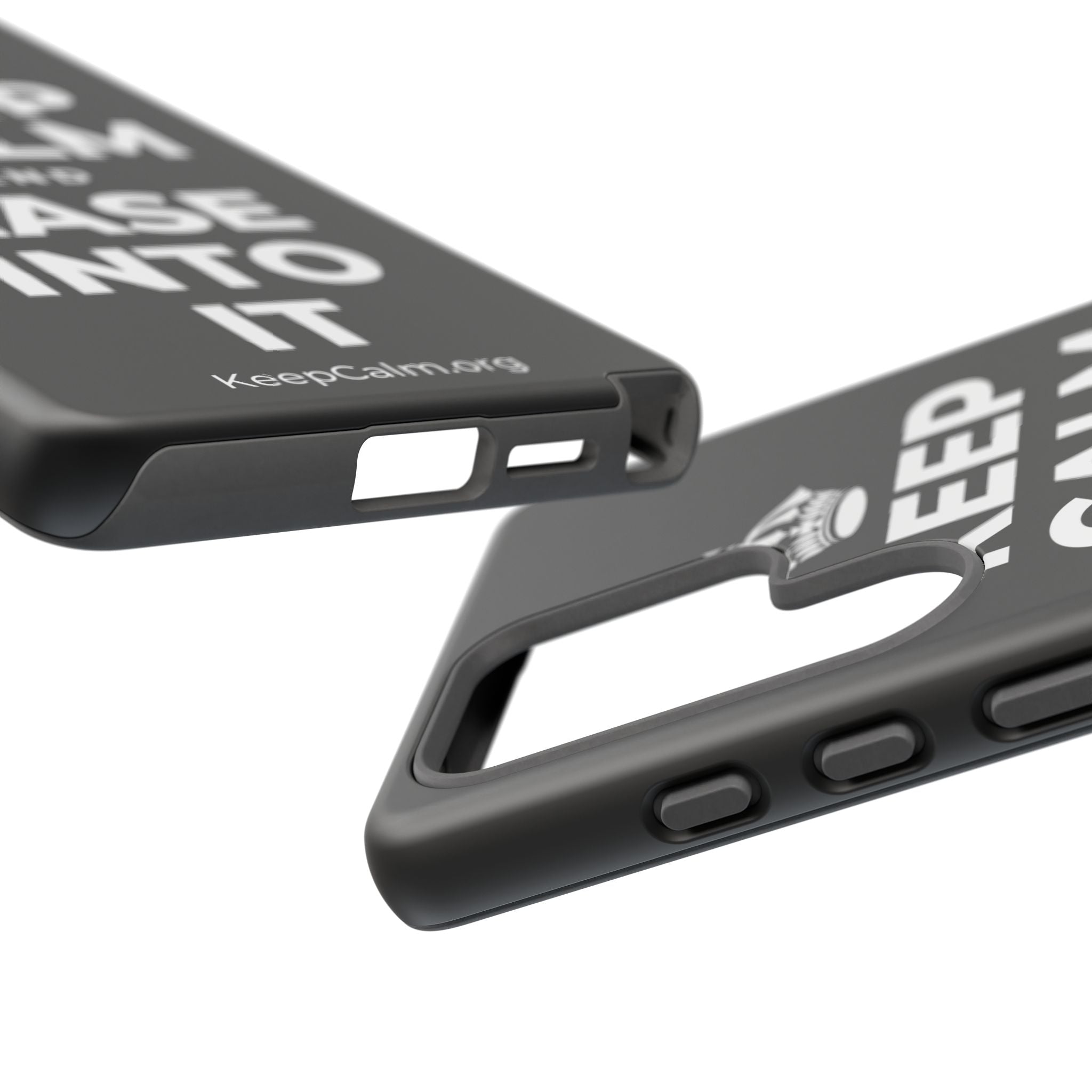 KEEP CALM AND EASE INTO IT Phone Case
