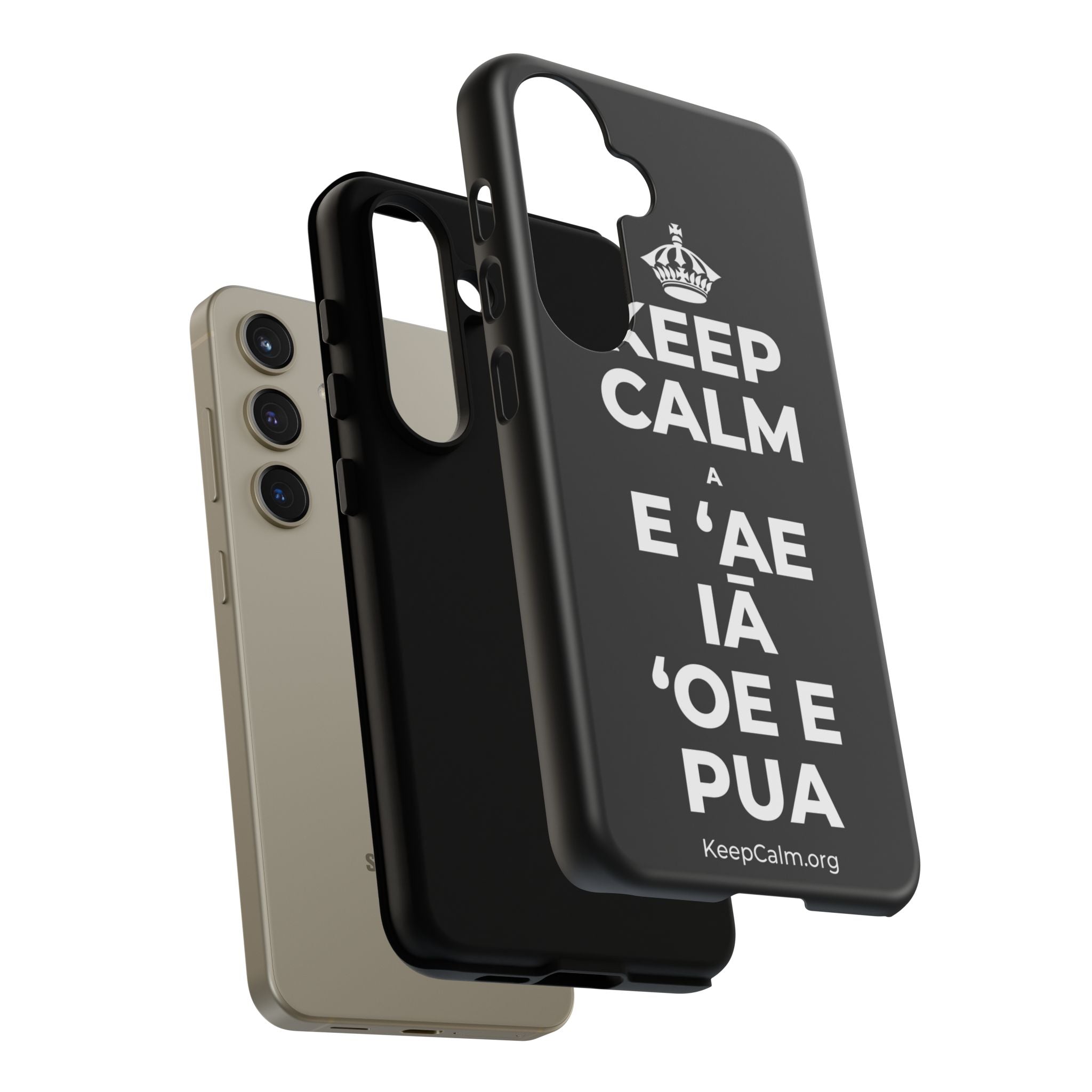 KEEP CALM A E ʻAE IĀ ʻOE E PUA Phone Case
