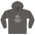 KEEP CALM AND OPEN THE DOOR Organic Hoodie Tee