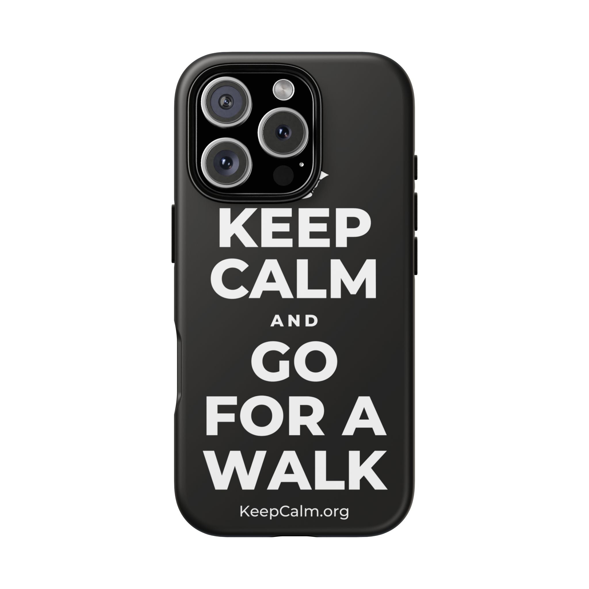 KEEP CALM AND GO FOR A WALK Phone Case