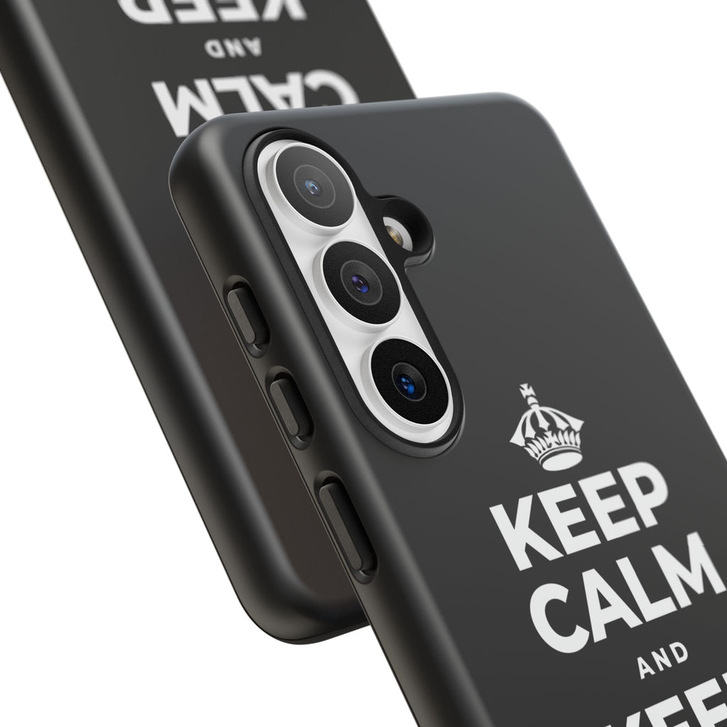 KEEP CALM AND KEEP DREAMING Phone Case