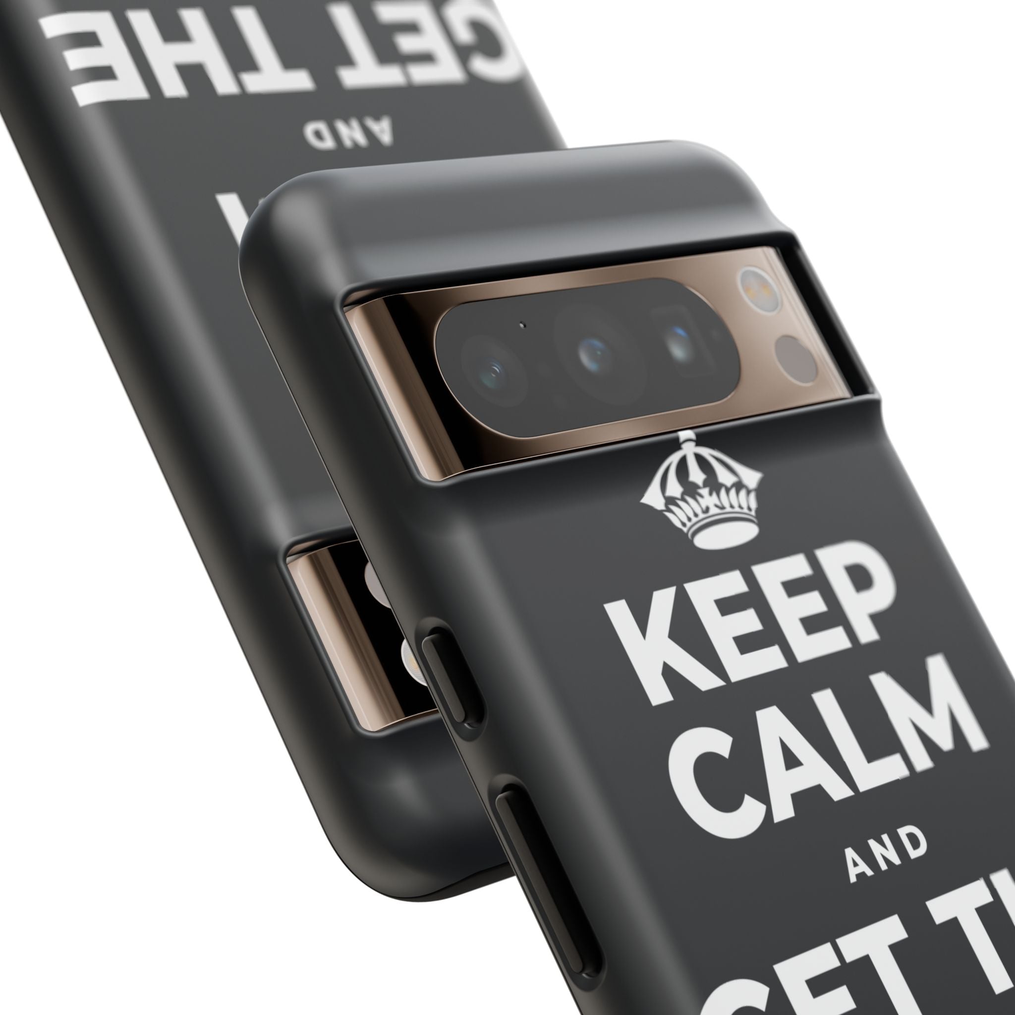 KEEP CALM AND GET THE PARTY STARTED Phone Case (Dark)