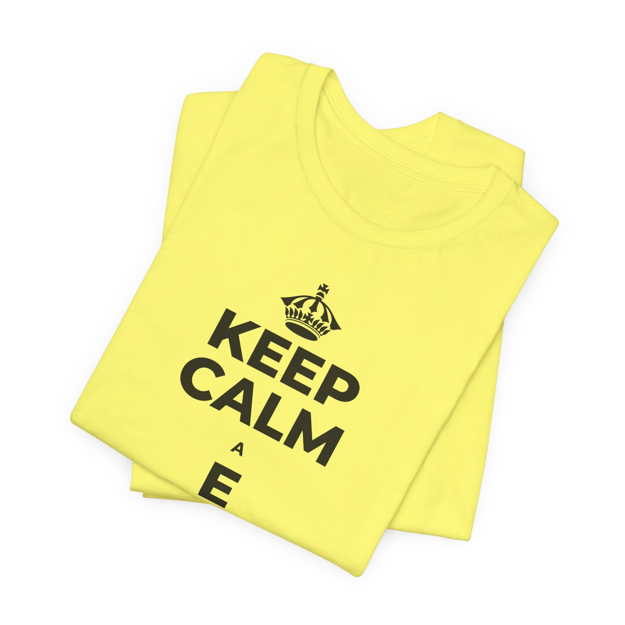 KEEP CALM A E AKAHAI, I NĀ WĀ A PAU T-Shirt (Soft Cream–Heather Mauve)