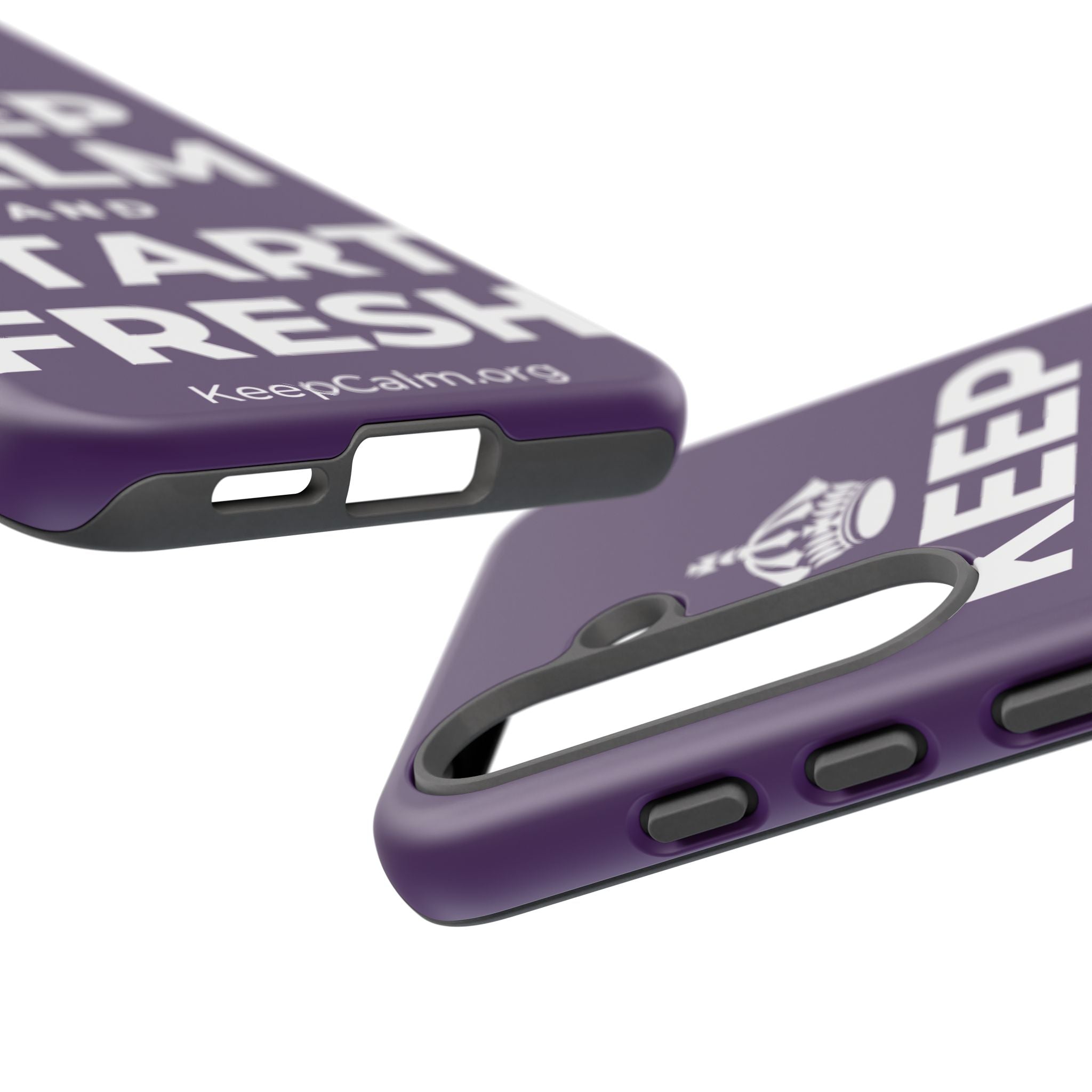 KEEP CALM AND START FRESH Phone Case