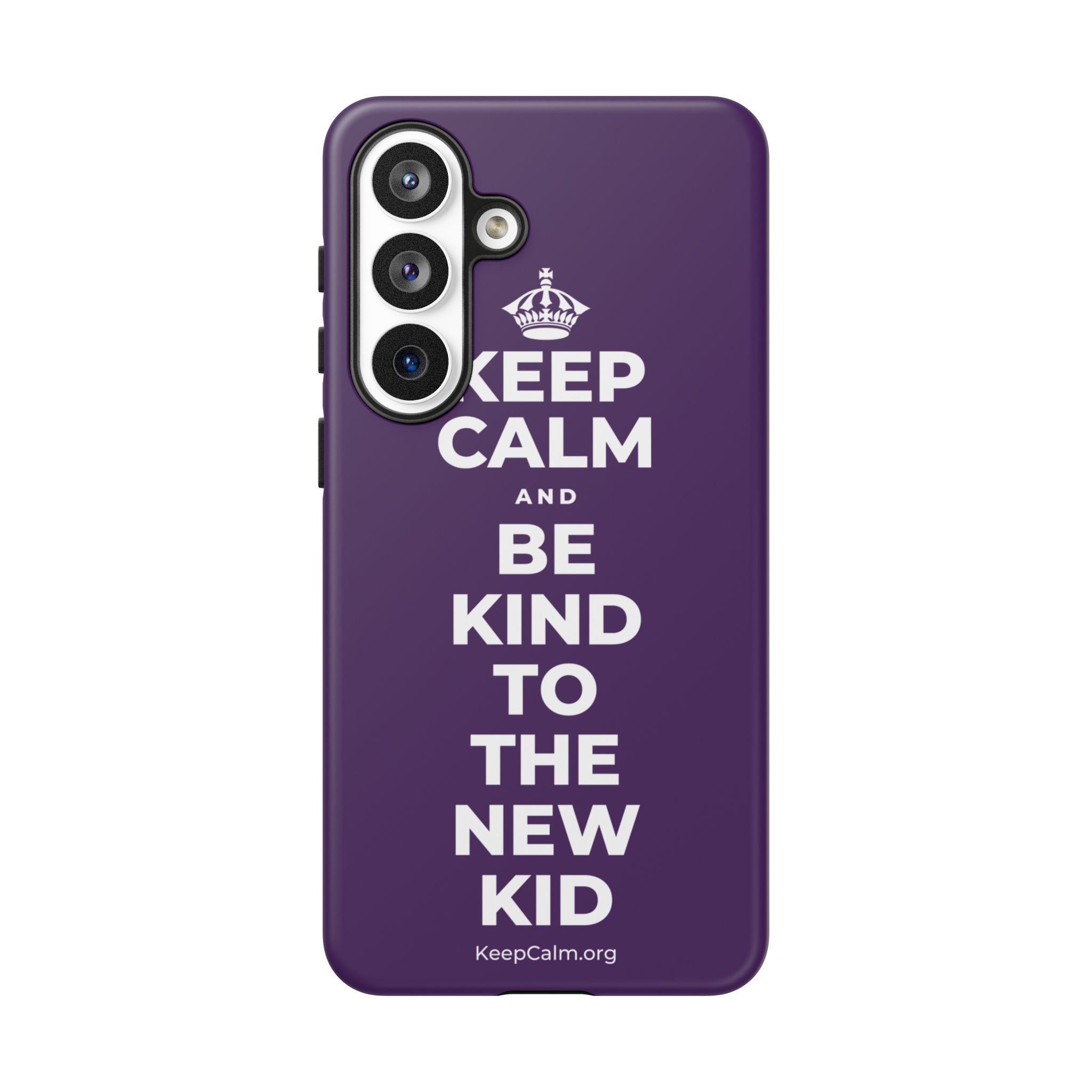 KEEP CALM AND BE KIND TO THE NEW KID Phone Case