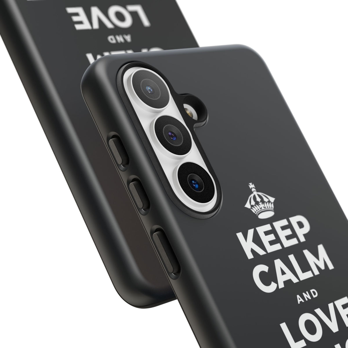 KEEP CALM AND LOVE WITHOUT POSSESSION Phone Case (Dark)