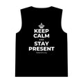 KEEP CALM AND STAY PRESENT Tank Top