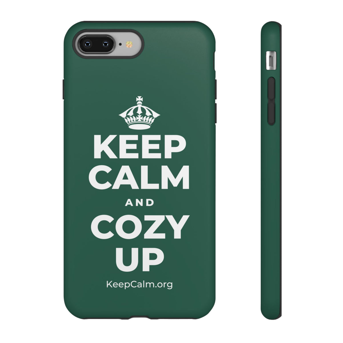 KEEP CALM AND COZY UP Phone Case