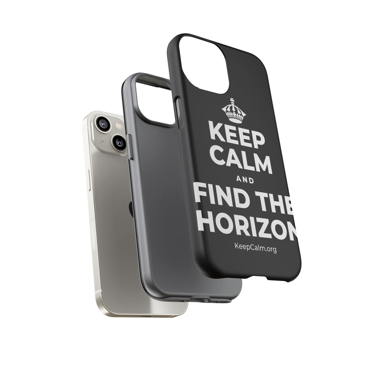KEEP CALM AND FIND THE HORIZON Phone Case