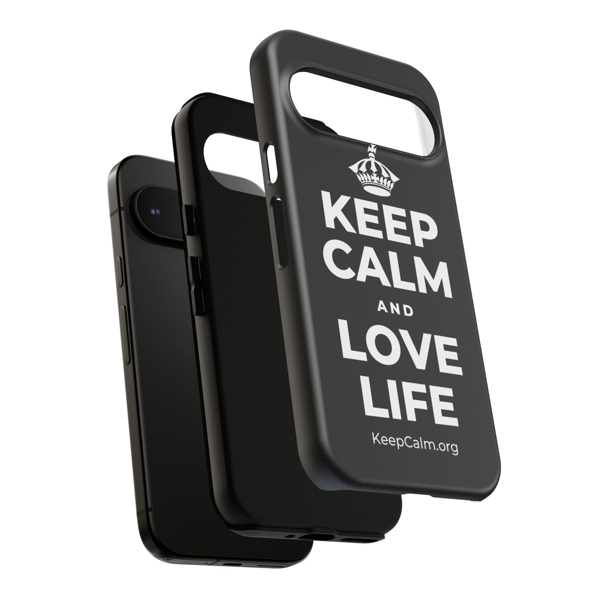 KEEP CALM AND LOVE LIFE Phone Case