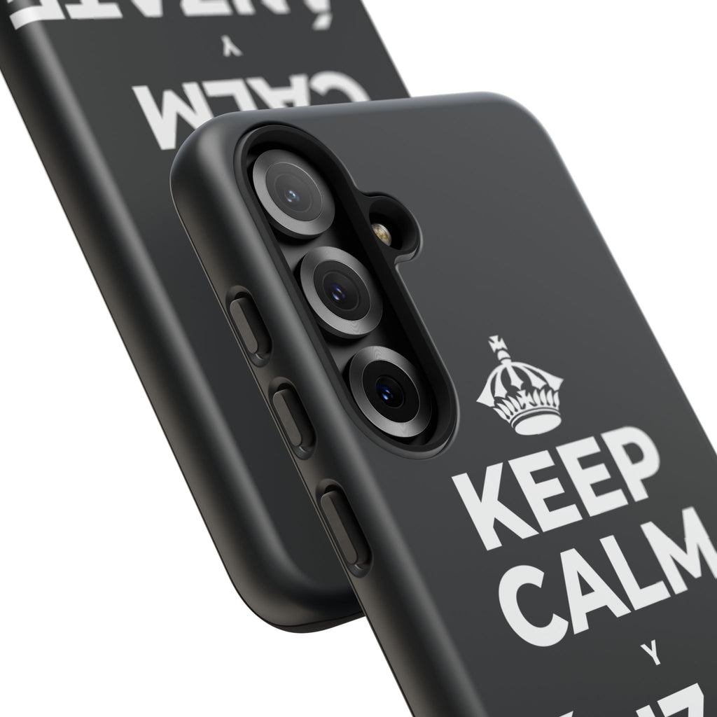 KEEP CALM Y LÁNZATE AL AGUA Phone Case (Dark)