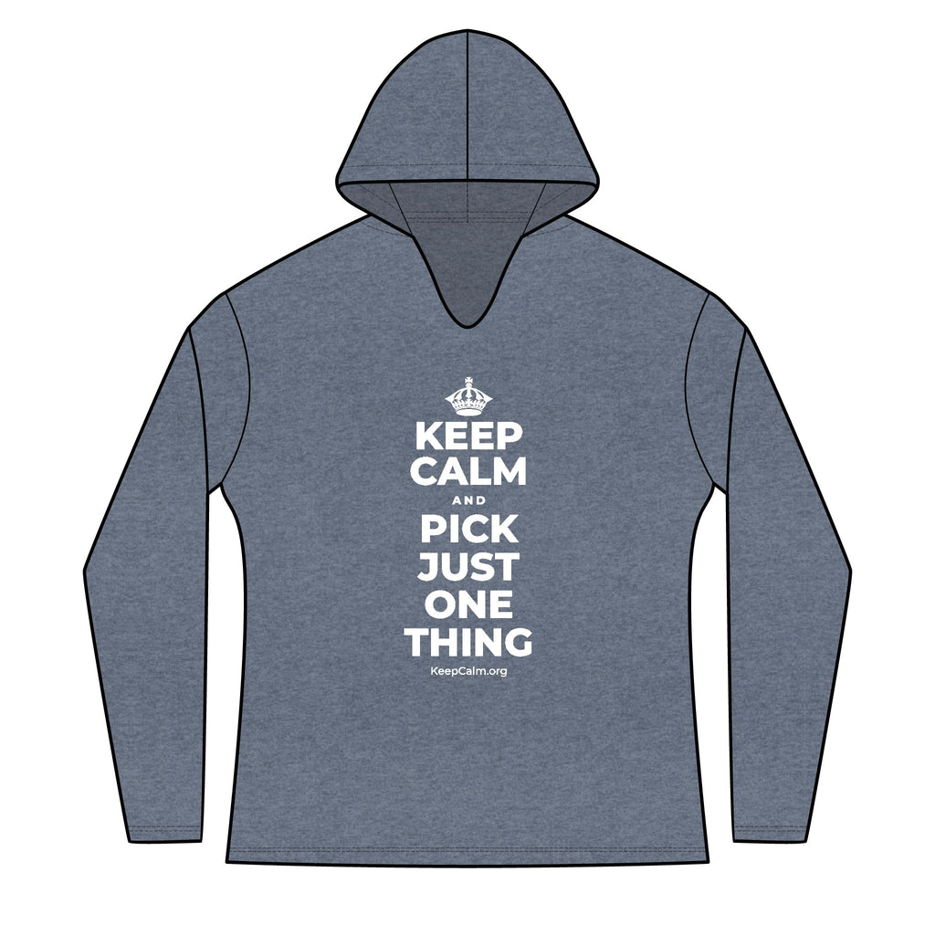 KEEP CALM AND PICK JUST ONE THING Women's Long Sleeve Hoodie
