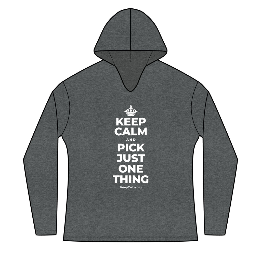 KEEP CALM AND PICK JUST ONE THING Women's Long Sleeve Hoodie