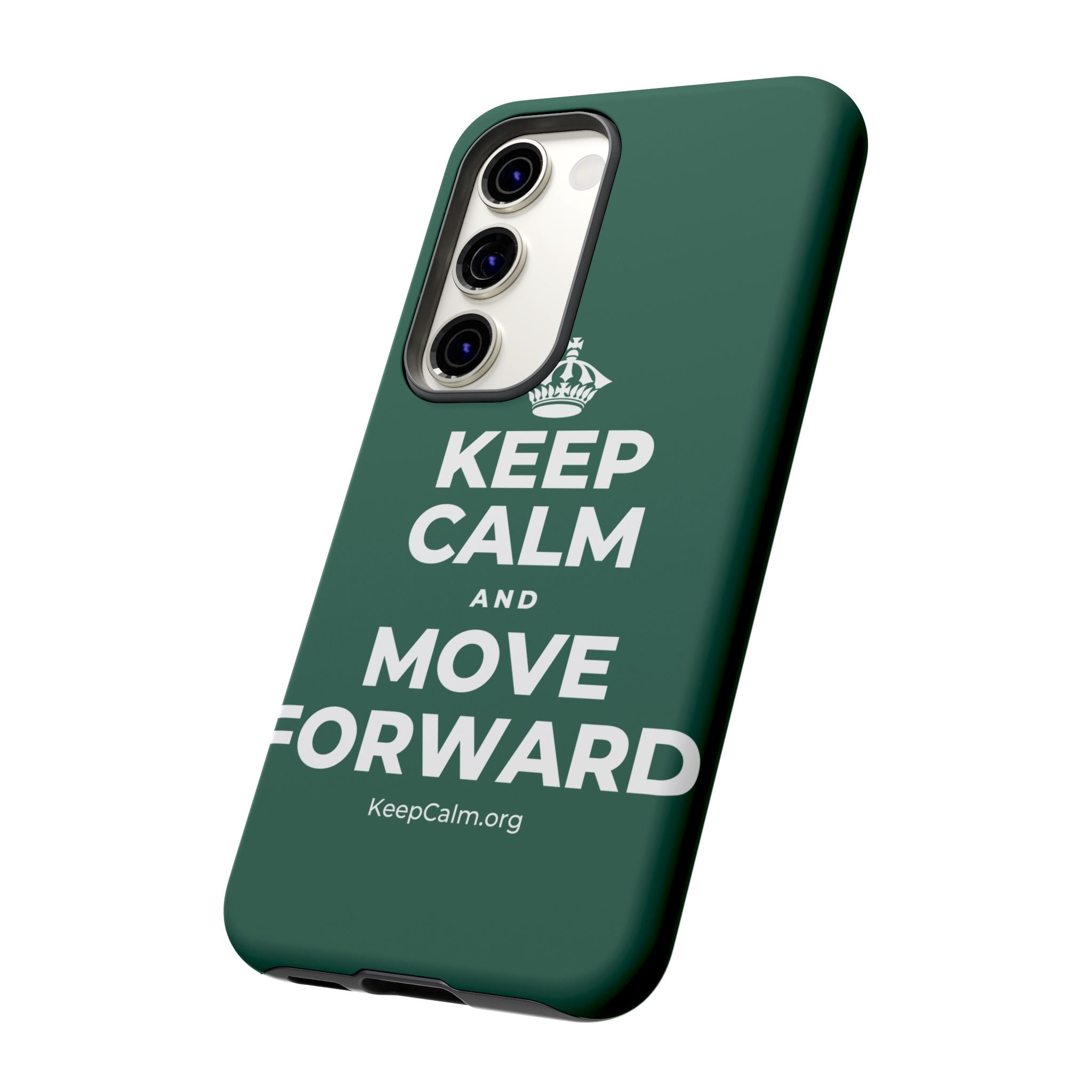 KEEP CALM AND MOVE FORWARD Phone Case