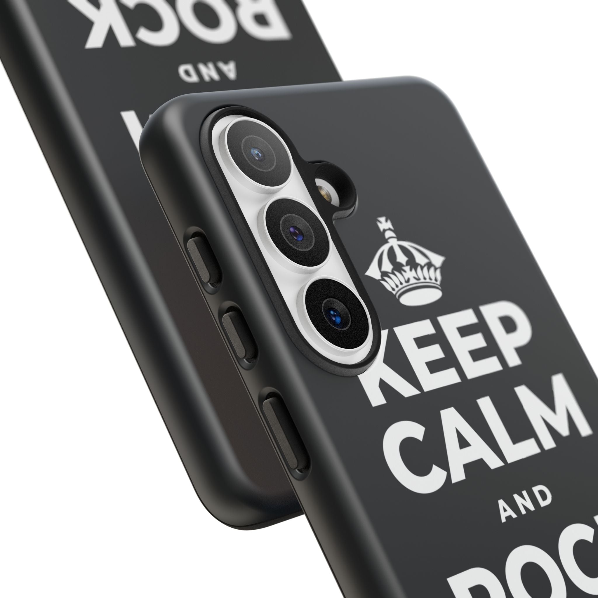 KEEP CALM AND ROCK THAT SMILE Phone Case (Dark)