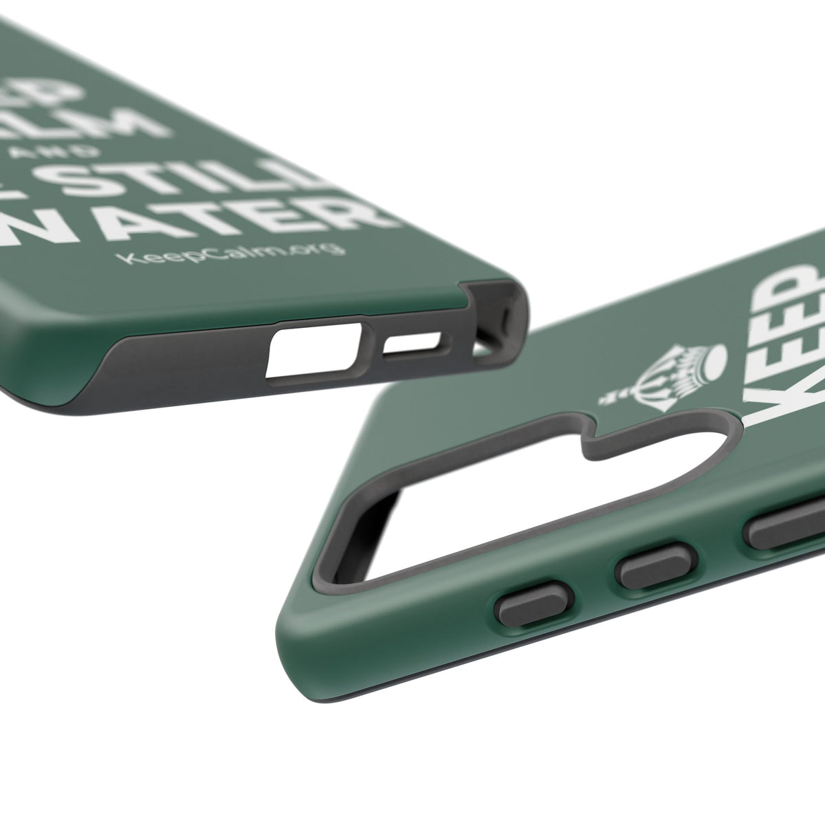 KEEP CALM AND BE STILL WATER Phone Case