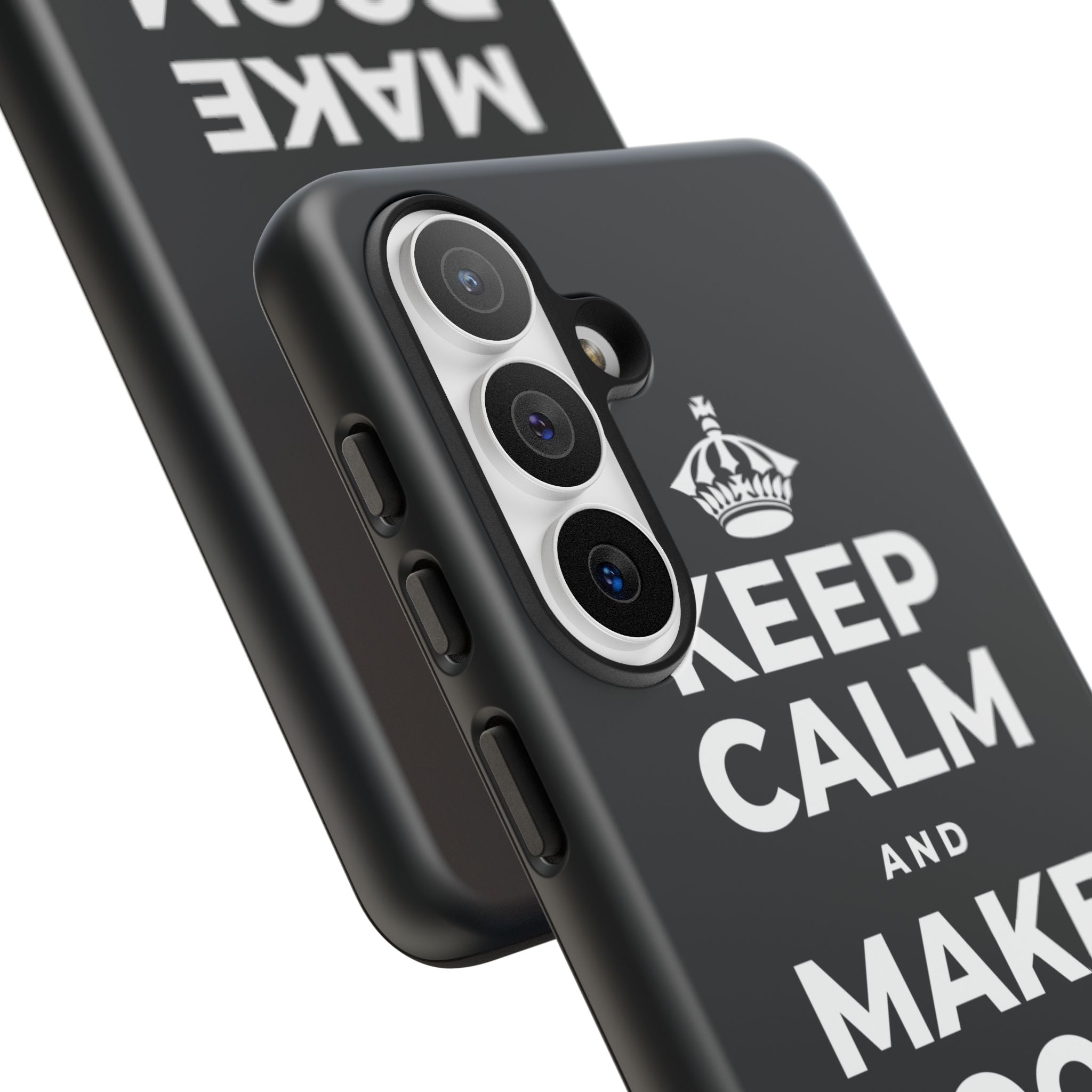 KEEP CALM AND MAKE ROOM FOR FUN Phone Case (Dark)