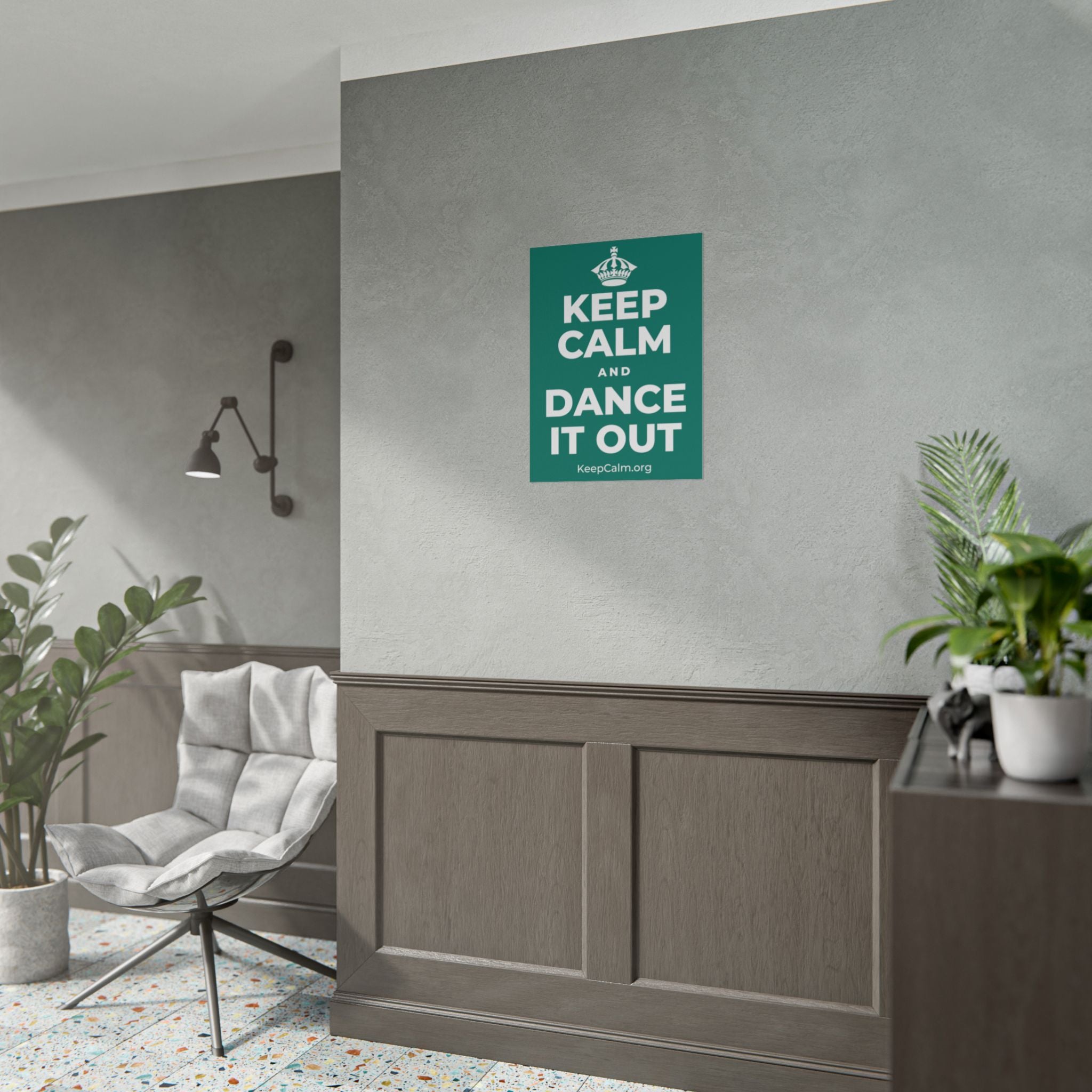 KEEP CALM AND DANCE IT OUT Poster