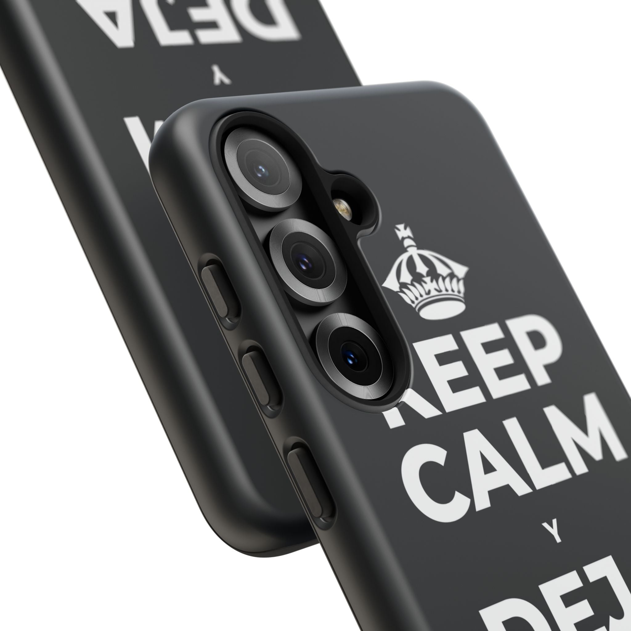 KEEP CALM Y DEJA QUE BASTE Phone Case (Dark)