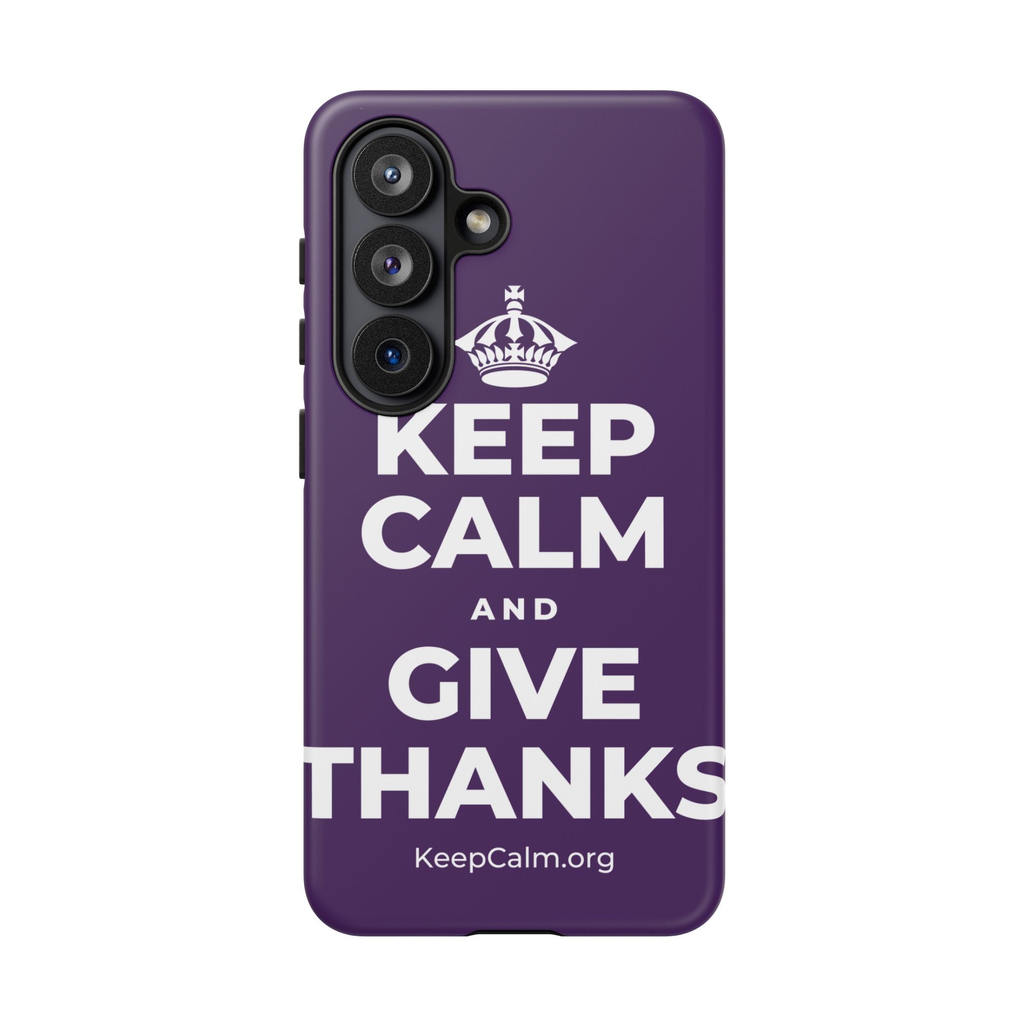 KEEP CALM AND GIVE THANKS Phone Case
