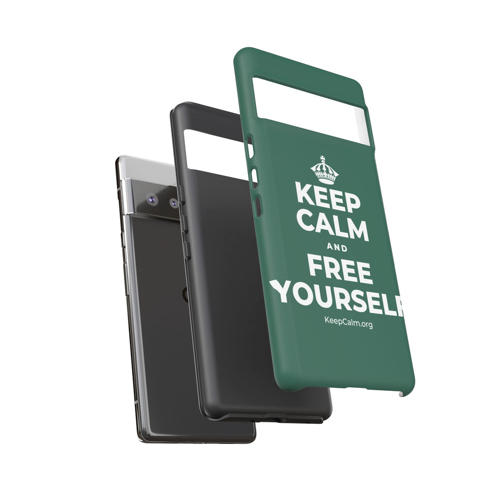 KEEP CALM AND FREE YOURSELF Phone Case