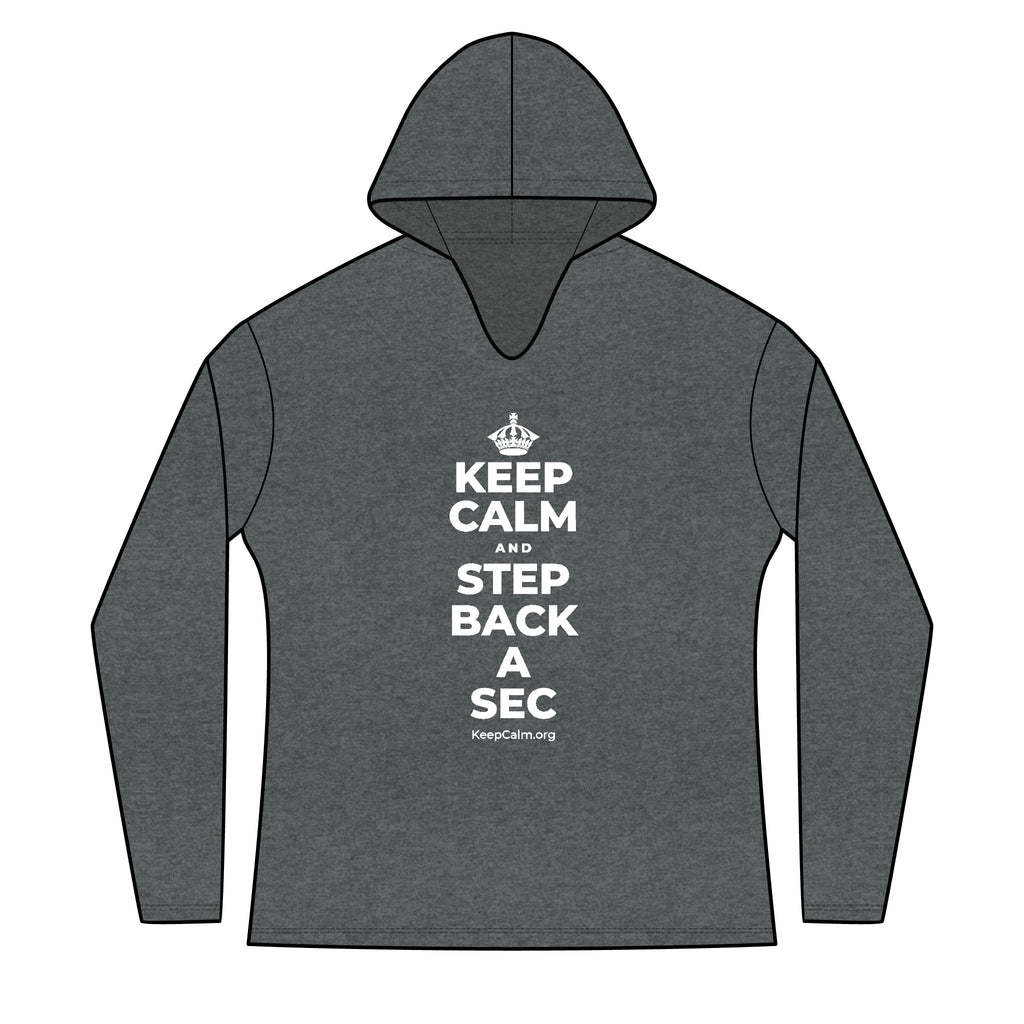 KEEP CALM AND STEP BACK A SEC Women's Long Sleeve Hoodie