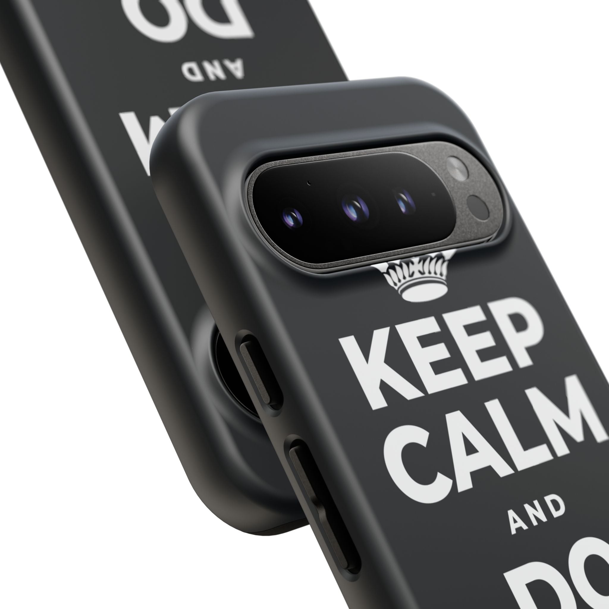 KEEP CALM AND DO LESS, GENTLY Phone Case (Dark)