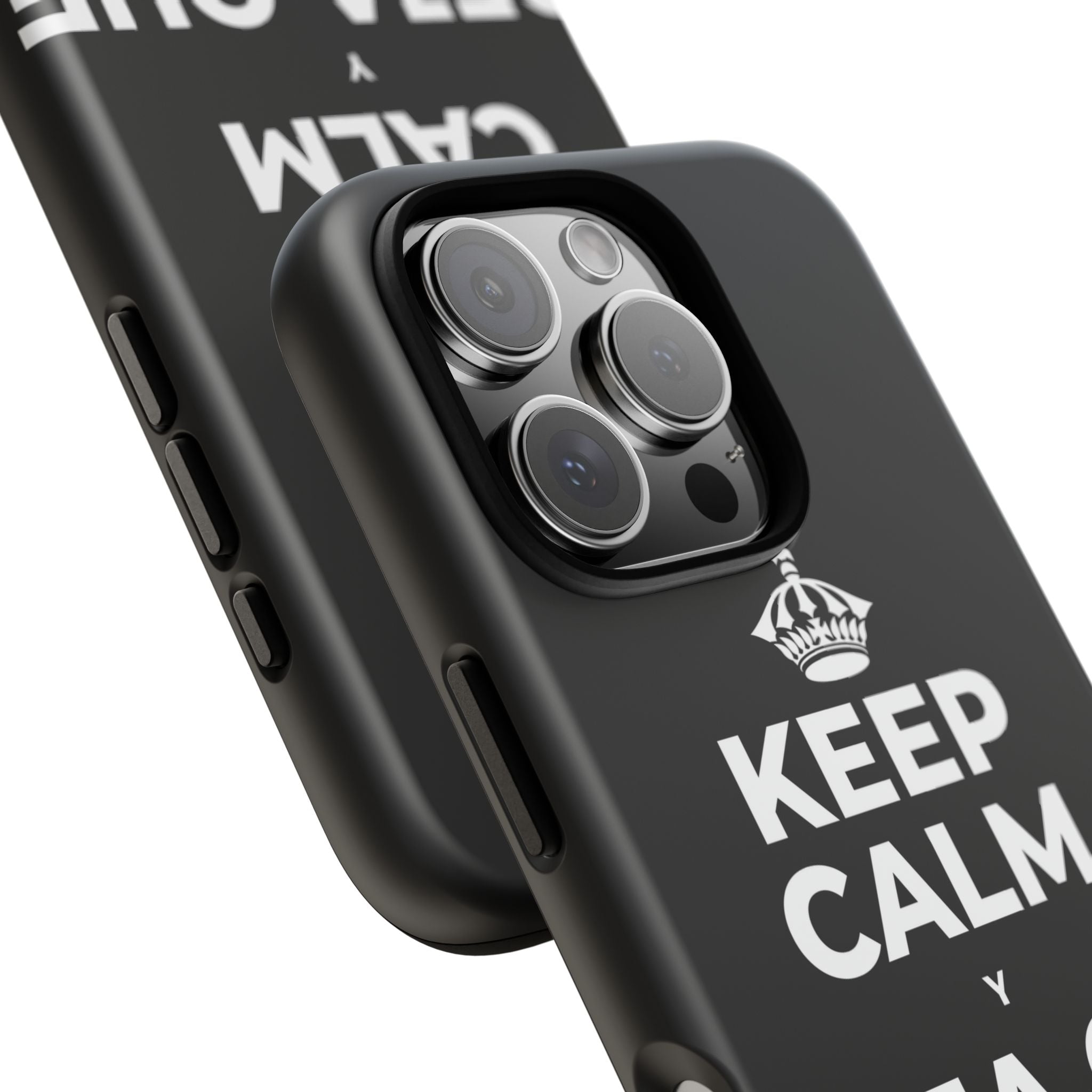 KEEP CALM Y DEJA QUE BASTE Phone Case