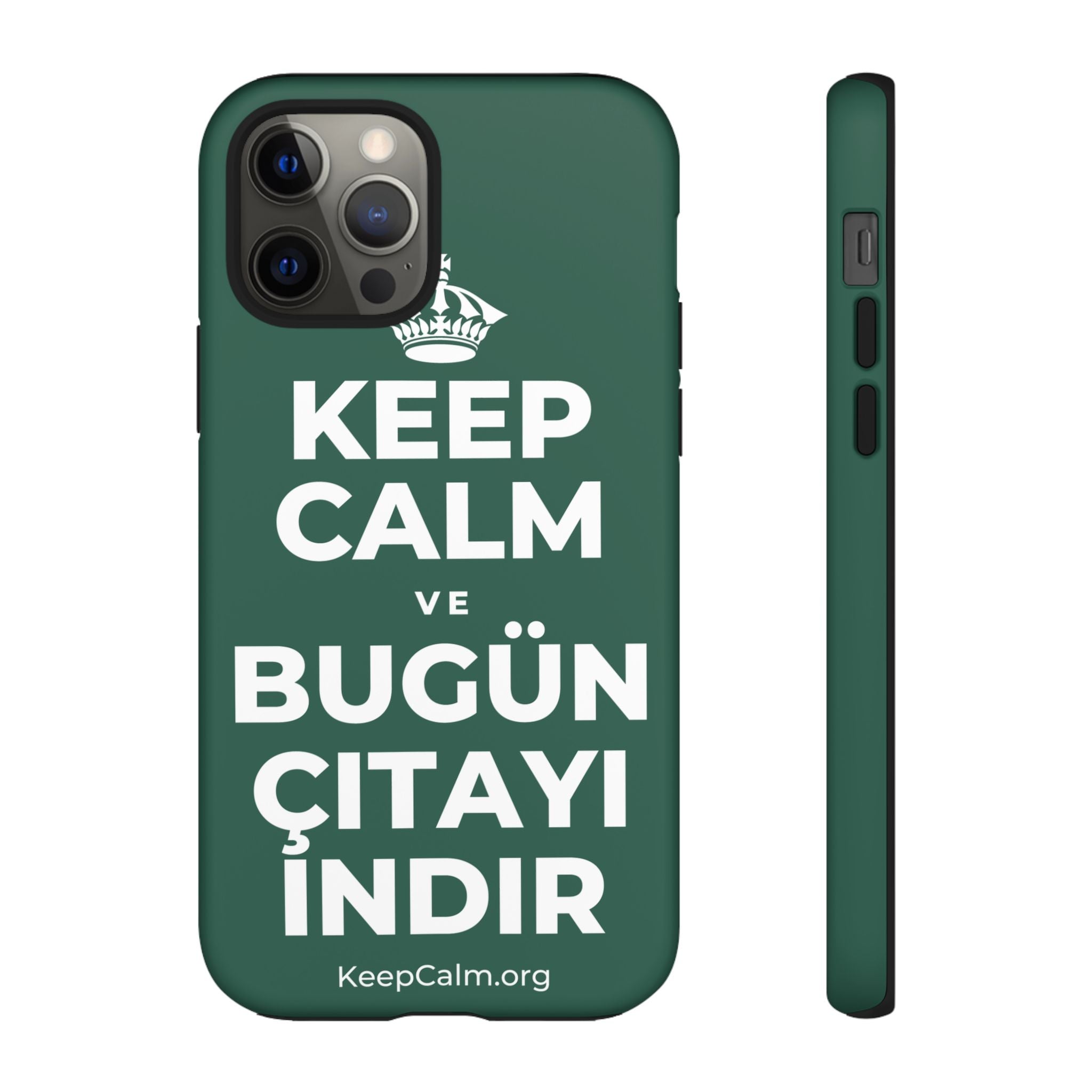 KEEP CALM VE BUGÜN ÇITAYI INDIR Phone Case