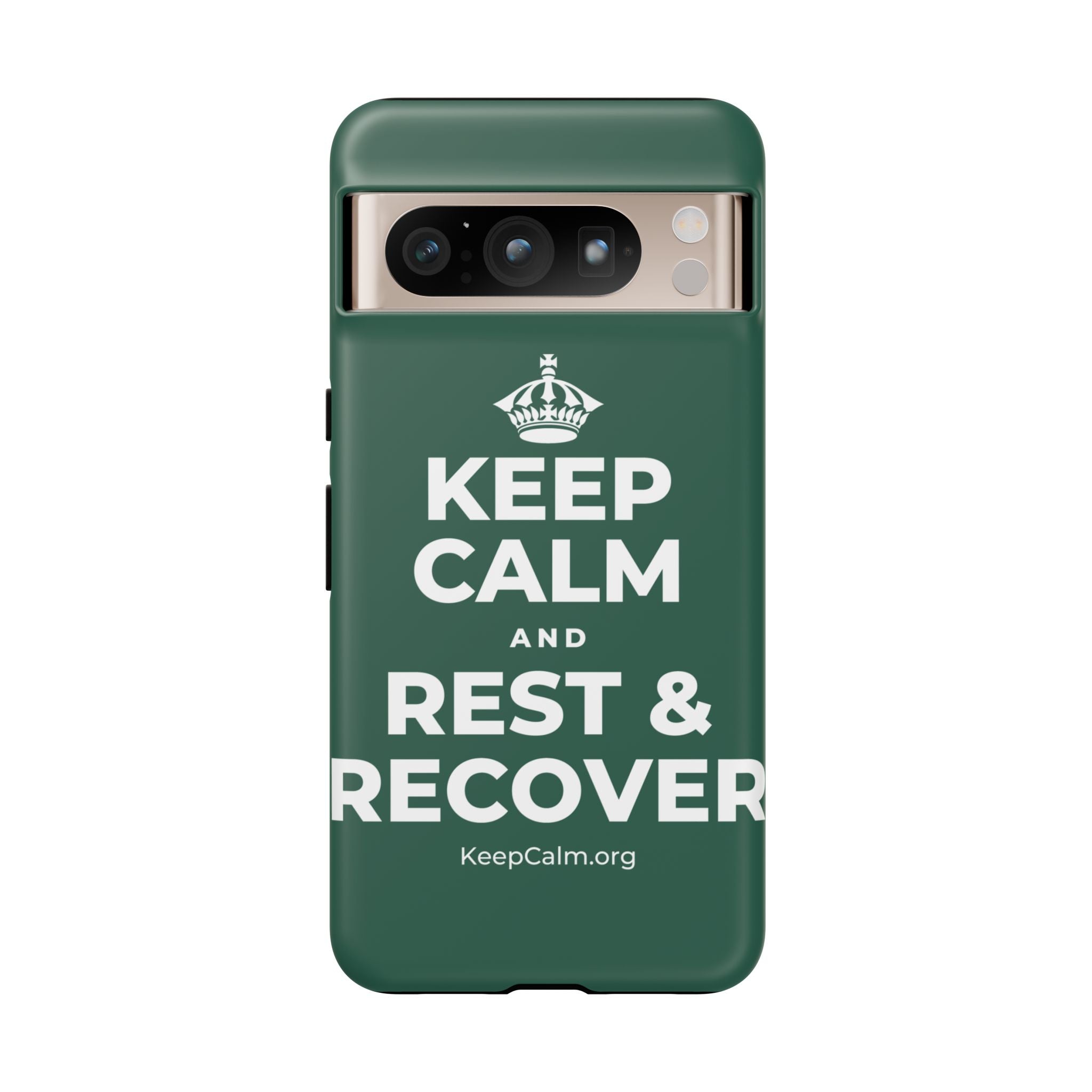 KEEP CALM AND REST & RECOVER Phone Case