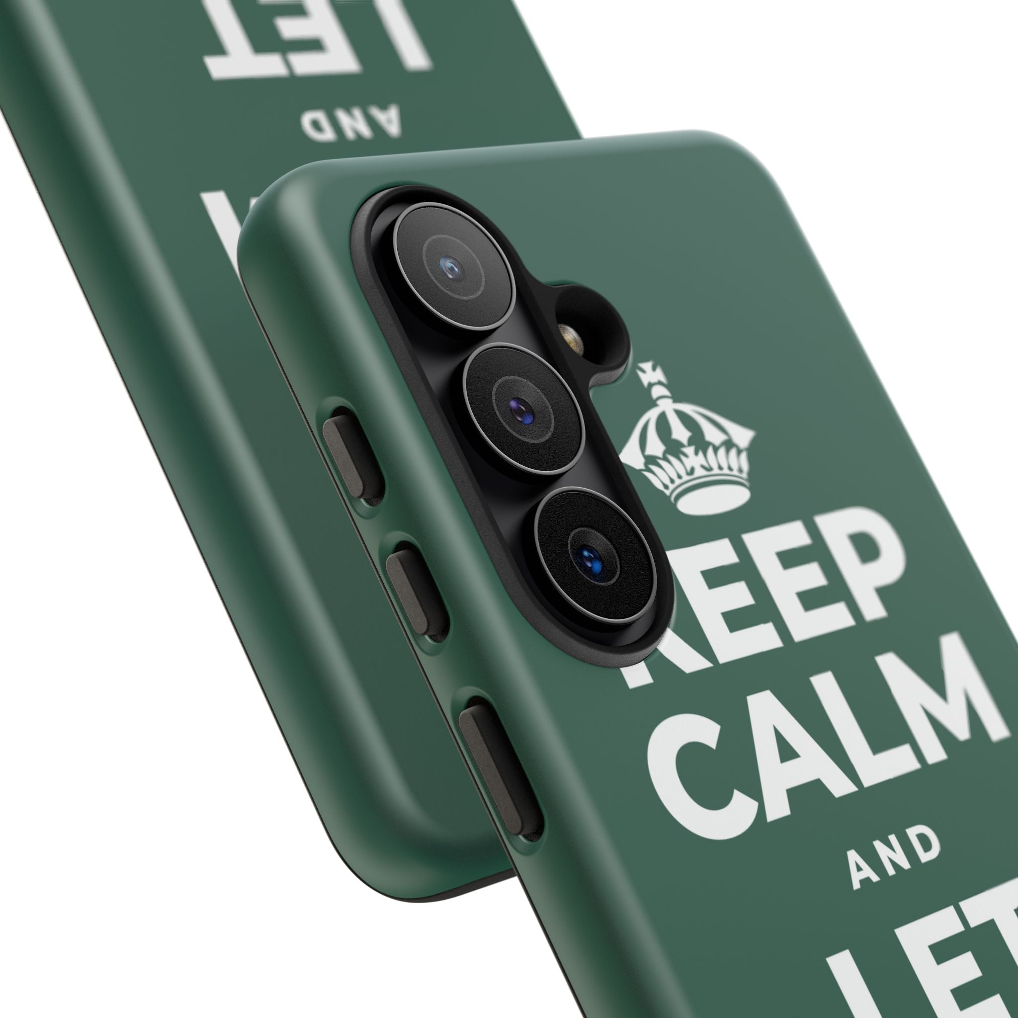 KEEP CALM AND LET LOVE LIVE Phone Case