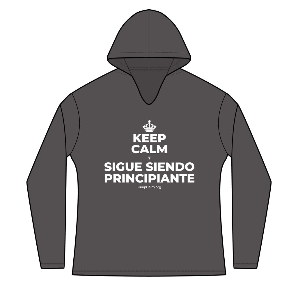 KEEP CALM Y SIGUE SIENDO PRINCIPIANTE Women's Long Sleeve Hoodie