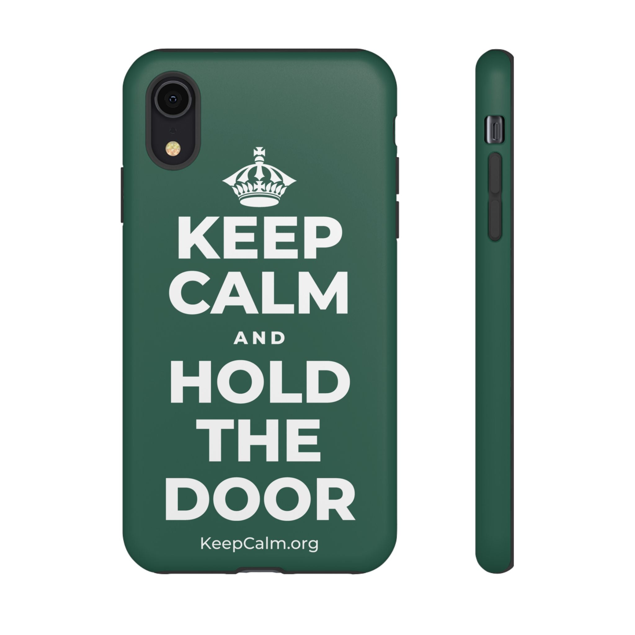 KEEP CALM AND HOLD THE DOOR Phone Case