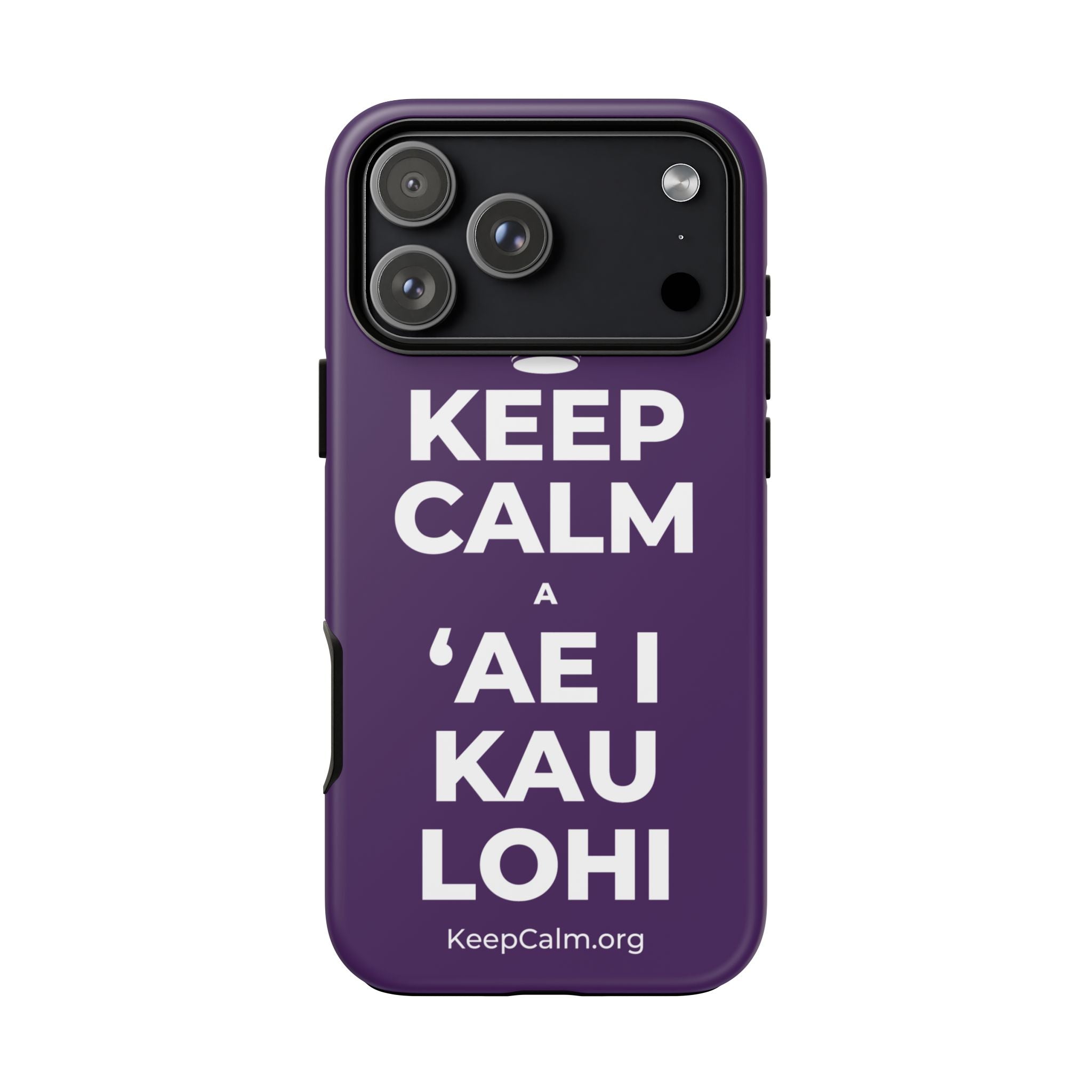 KEEP CALM A ʻAE I KAU LOHI Phone Case