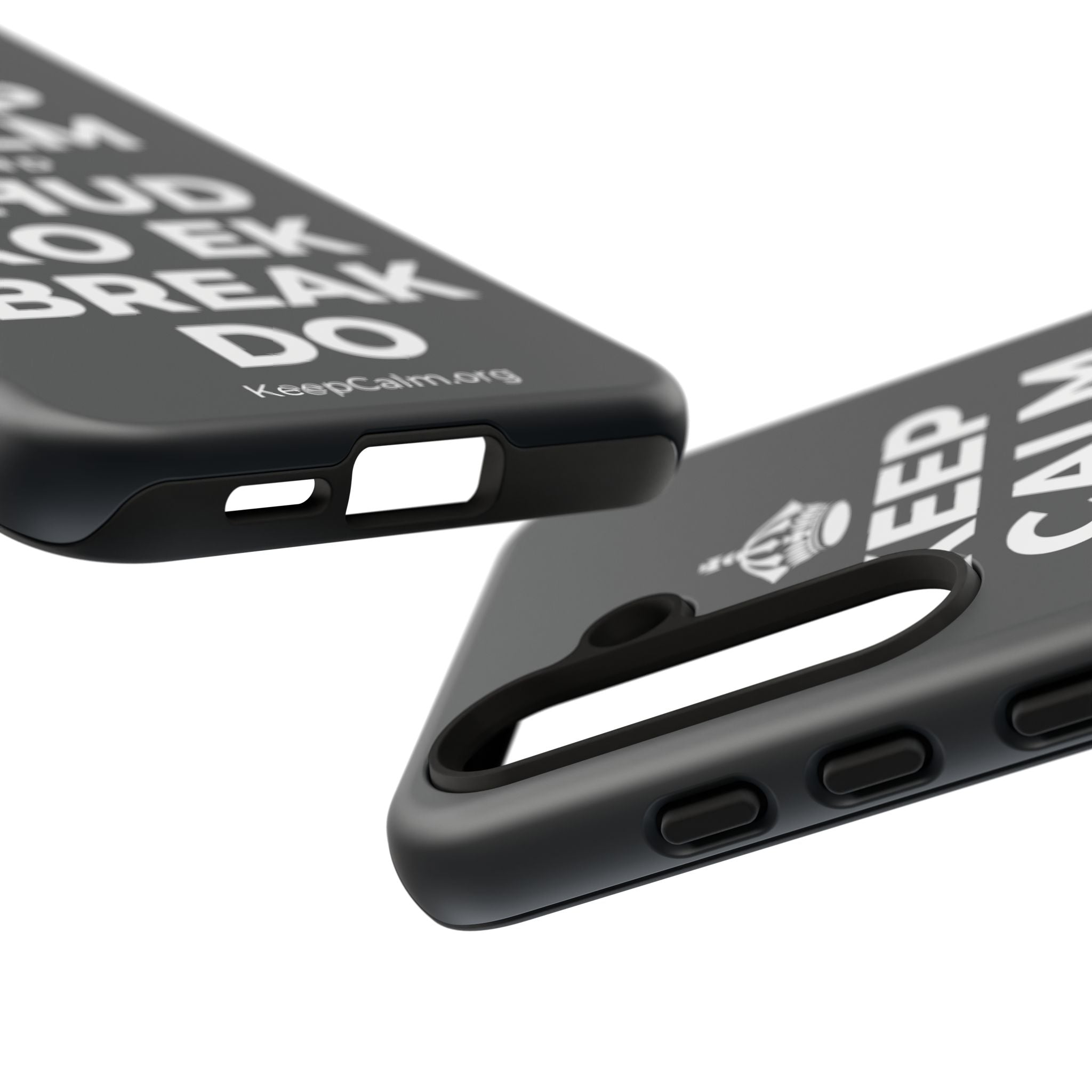 KEEP CALM AND KHUD KO EK BREAK DO Phone Case (Dark)