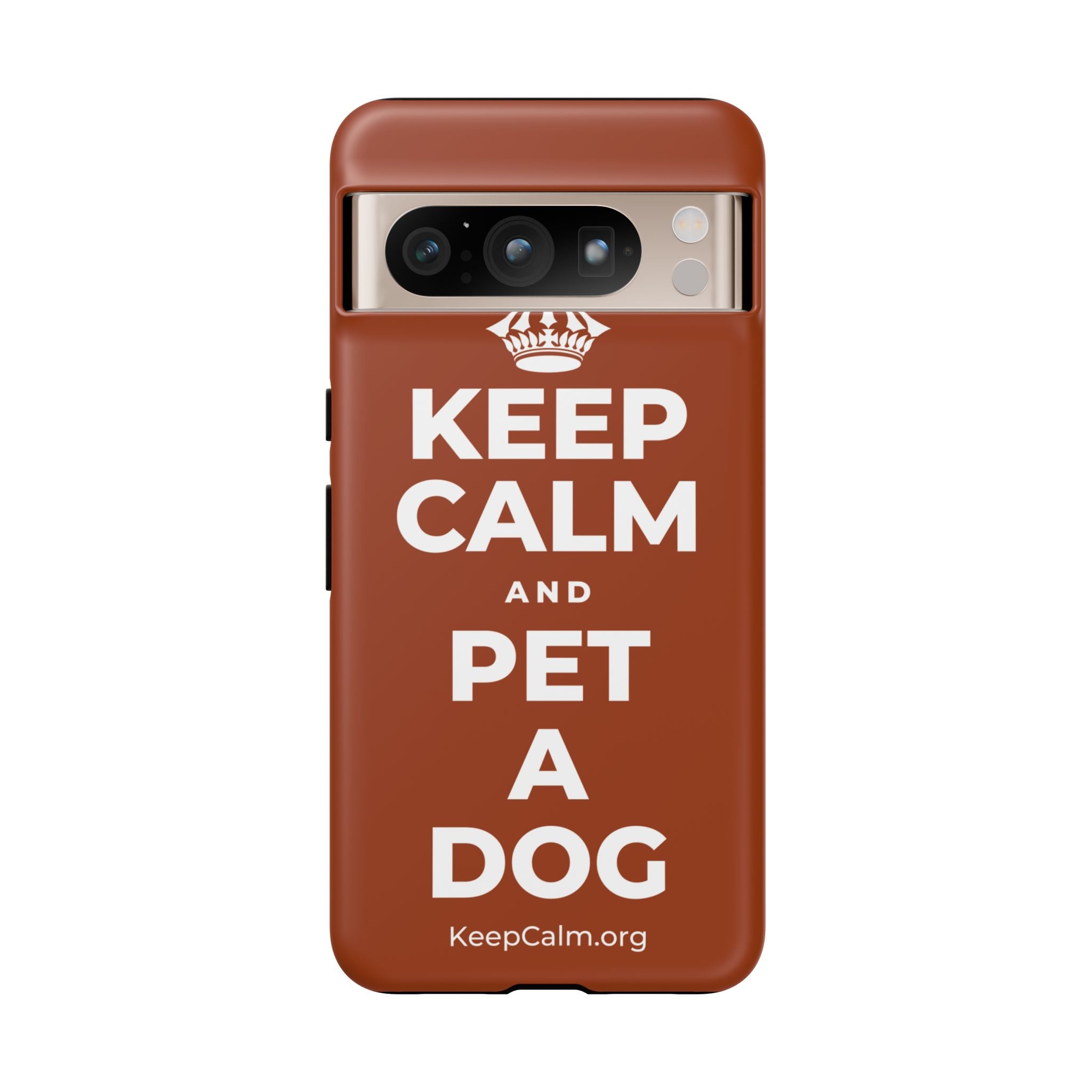 KEEP CALM AND PET A DOG Phone Case