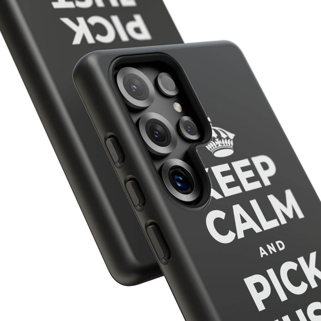 KEEP CALM AND PICK JUST ONE THING Phone Case