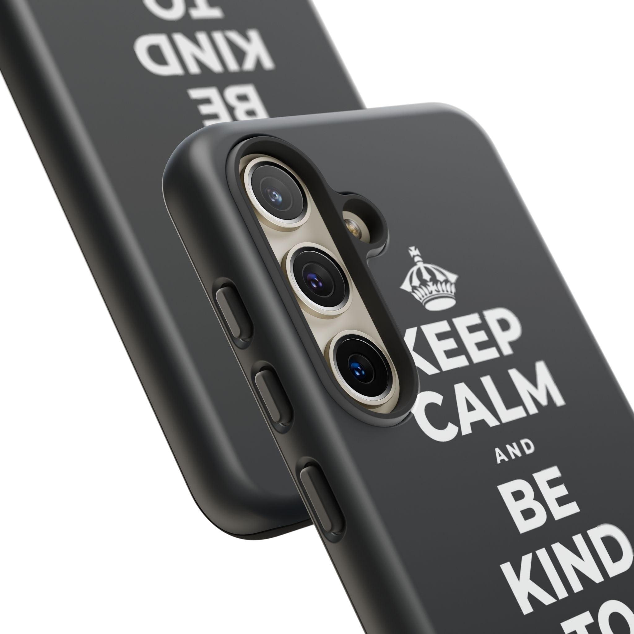 KEEP CALM AND BE KIND TO THE NEW KID Phone Case (Dark)
